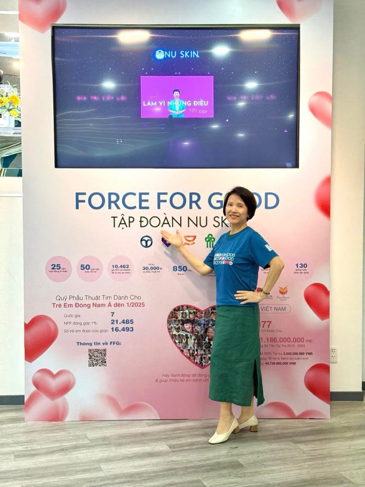 Chương trình Force for Good của Nu Skin